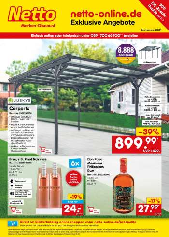 Prospekte Netto Marken-Discount - 1.09.2024 - 30.09.2024.