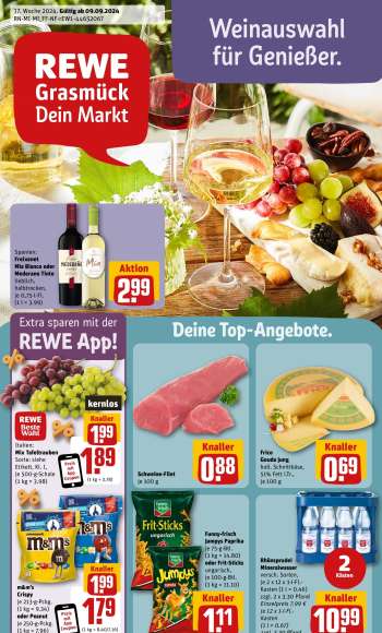 Prospekte REWE - 9.09.2024 - 14.09.2024.