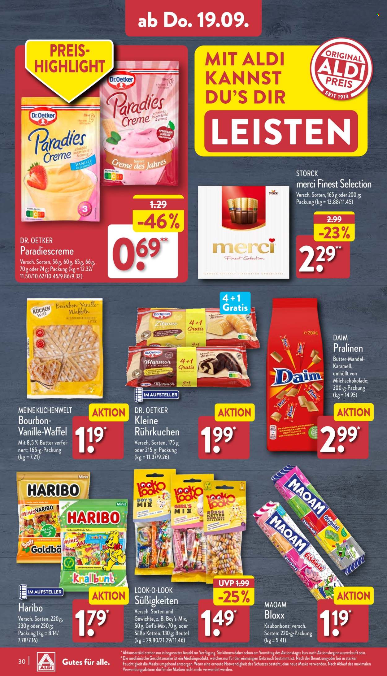 Prospekte ALDI Nord - 16.09.2024 - 21.09.2024. Seite 30