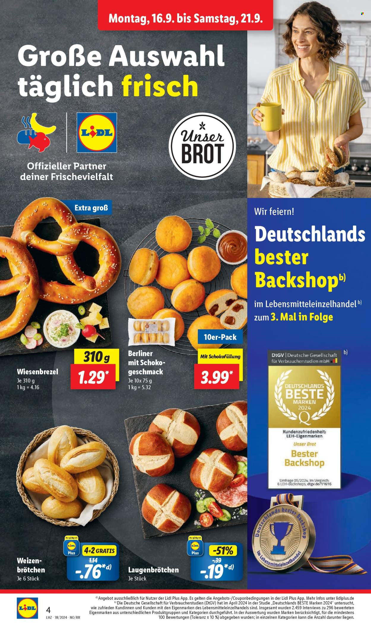 Prospekte Lidl - 16.09.2024 - 21.09.2024. Seite 4