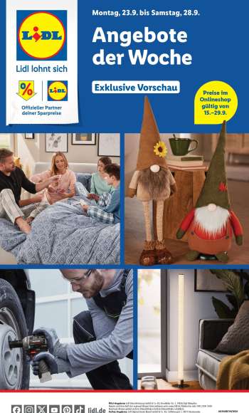 Prospekte Lidl - 23.09.2024 - 28.09.2024.