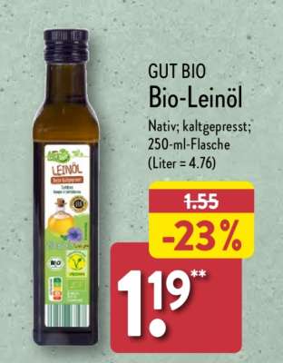 Bio-Leinöl