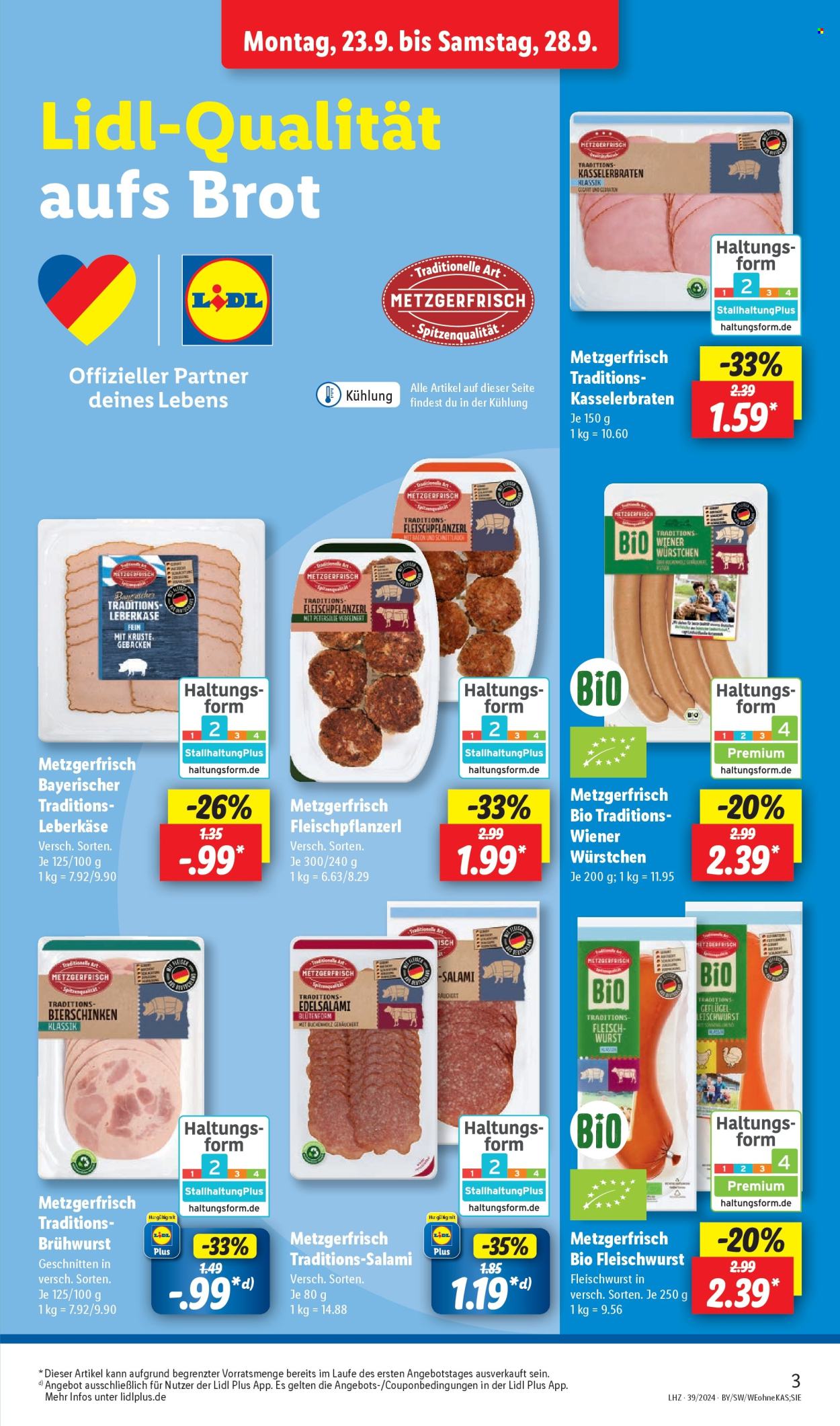 Prospekte Lidl - 23.09.2024 - 28.09.2024. Seite 3