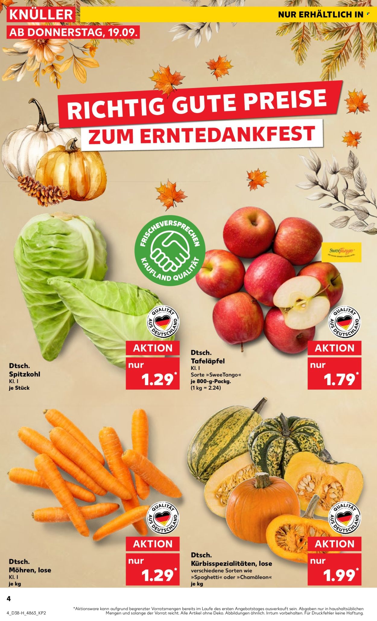 Prospekte Kaufland - 19.09.2024 - 25.09.2024. Seite 4