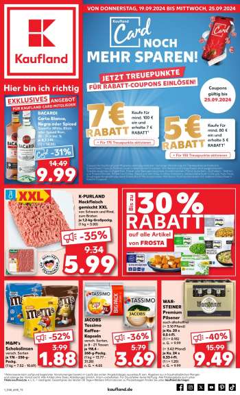 Prospekte Kaufland - 19.09.2024 - 25.09.2024.