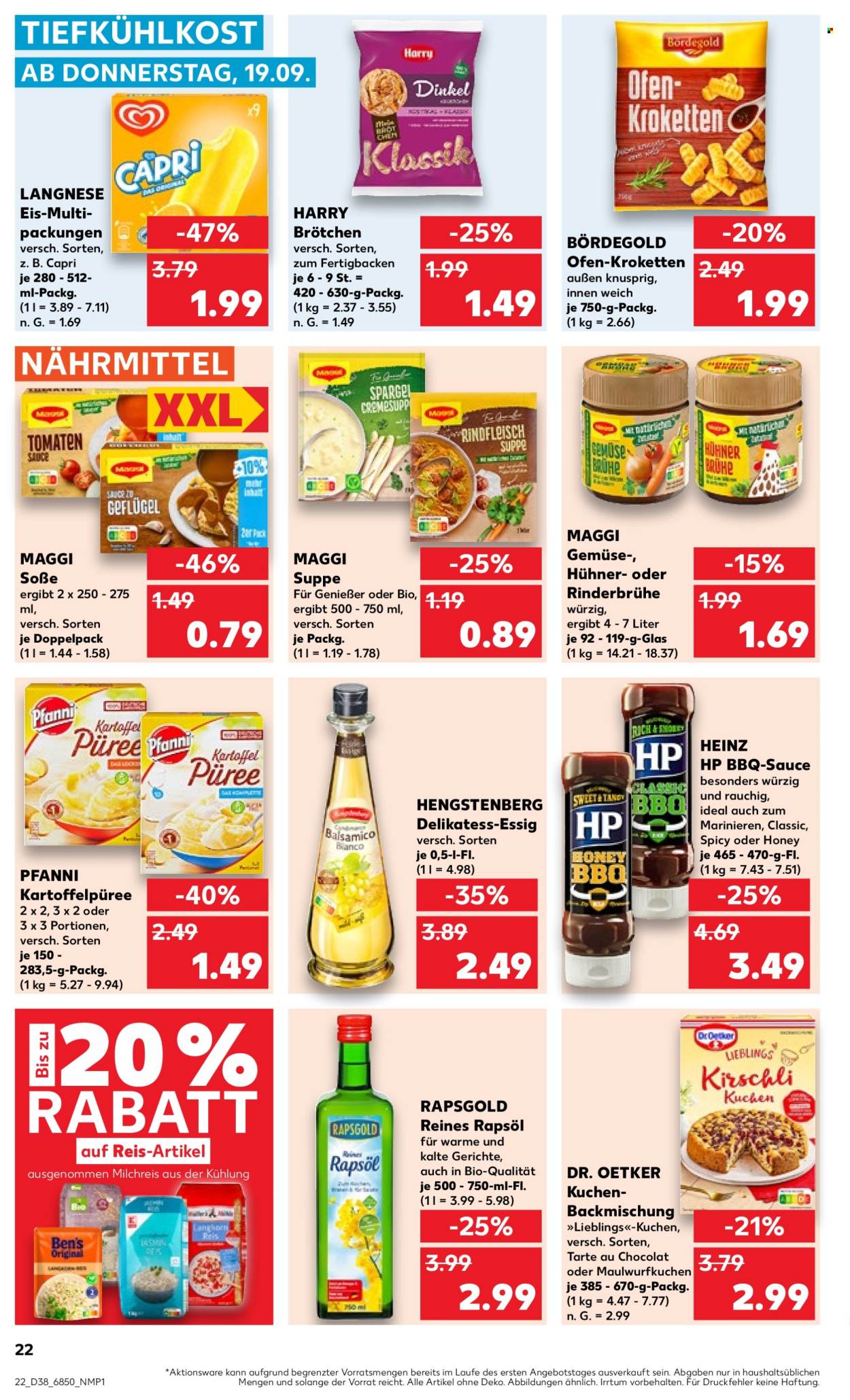 Prospekte Kaufland - 19.09.2024 - 25.09.2024. Seite 22