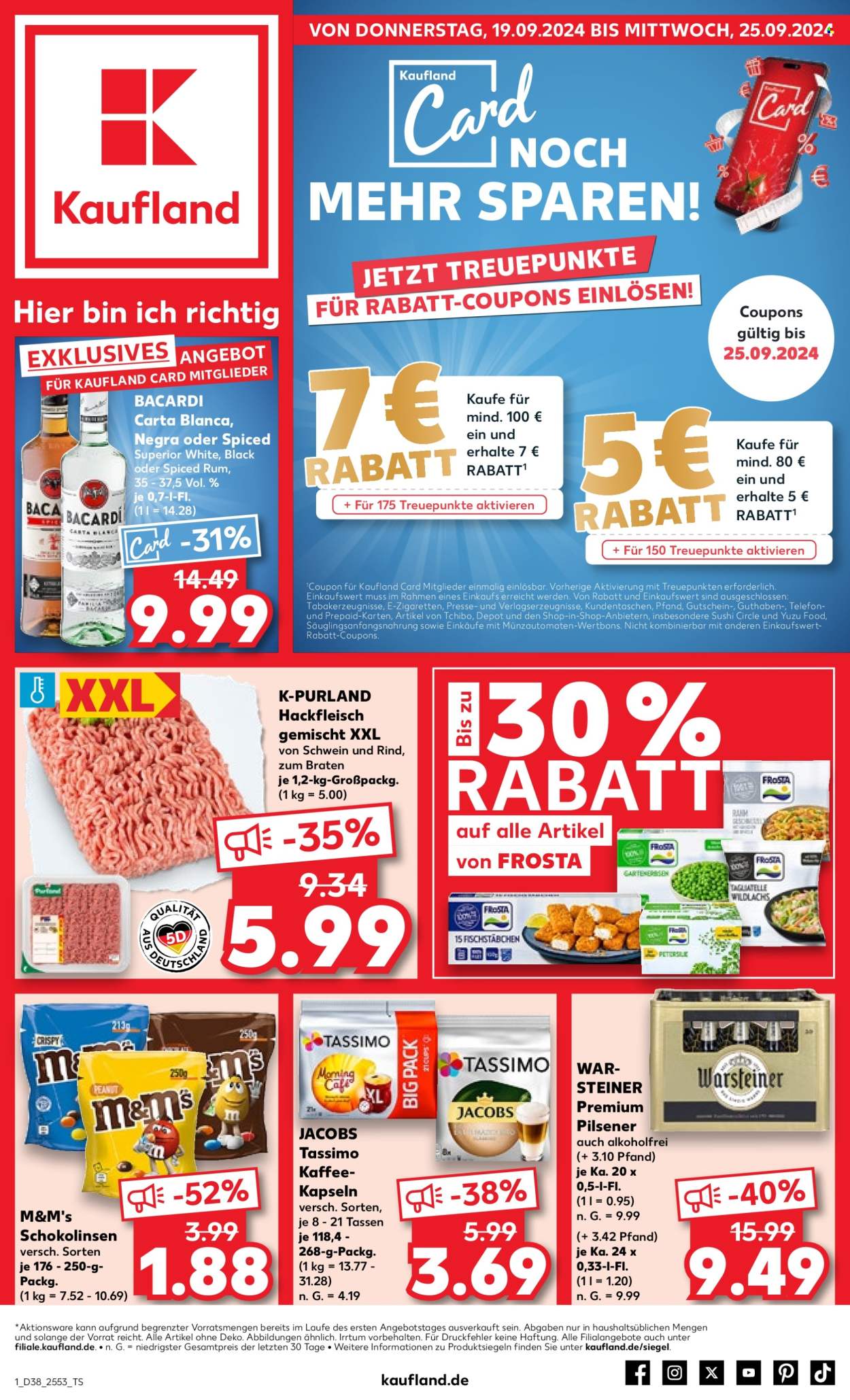 Prospekte Kaufland - 19.09.2024 - 25.09.2024. Seite 1