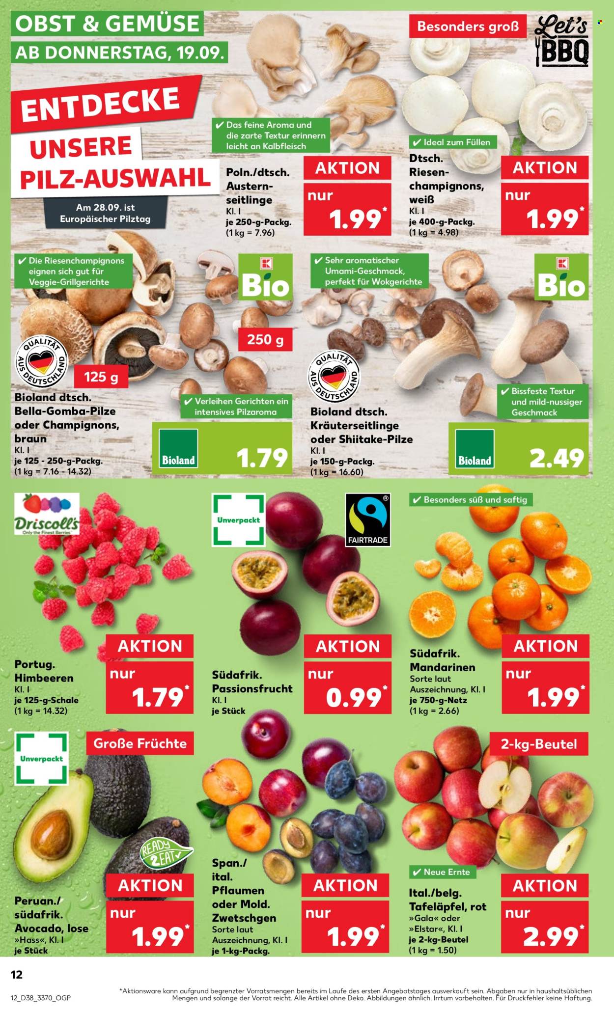 Prospekte Kaufland - 19.09.2024 - 25.09.2024. Seite 12