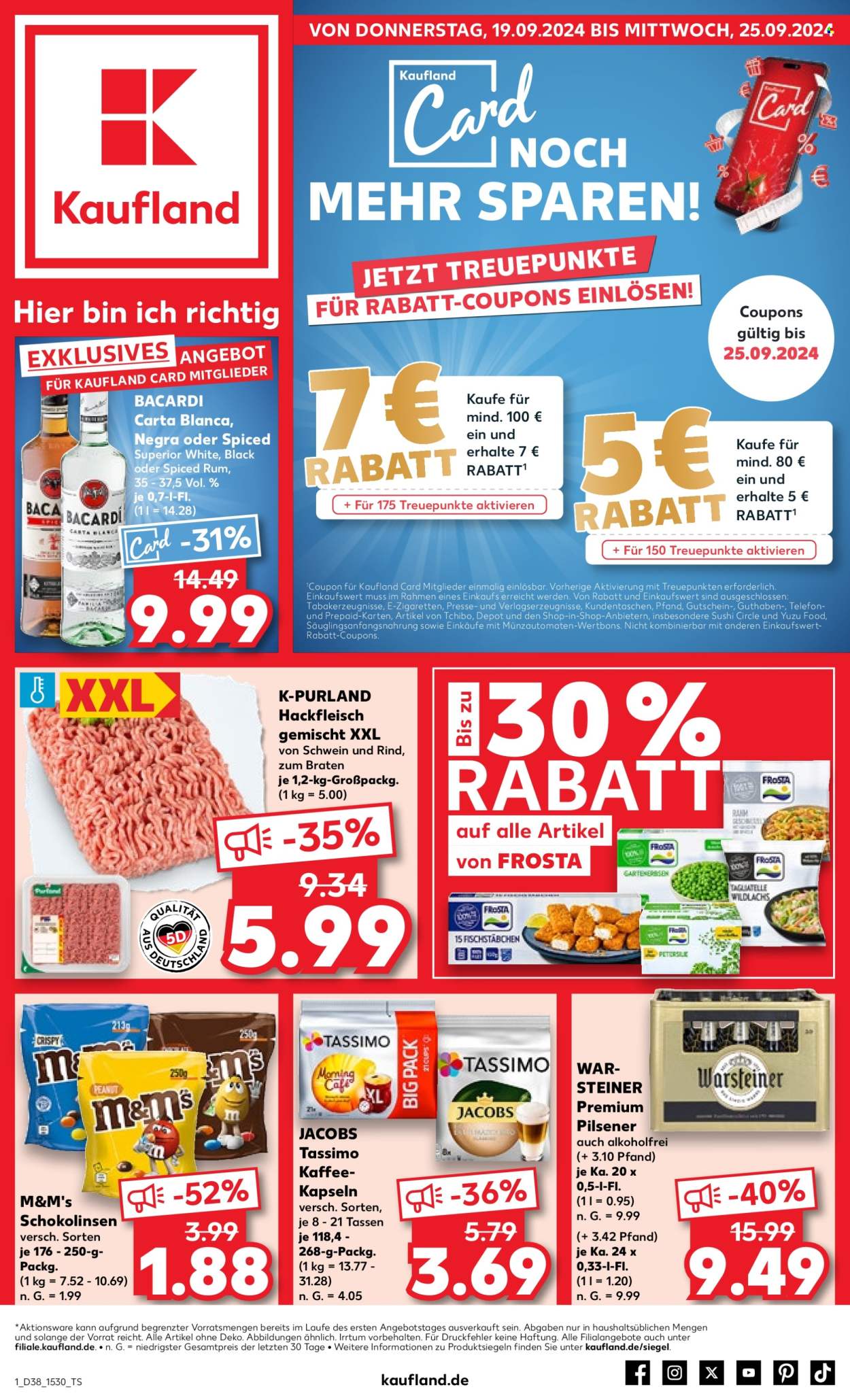 Prospekte Kaufland - 19.09.2024 - 25.09.2024. Seite 1