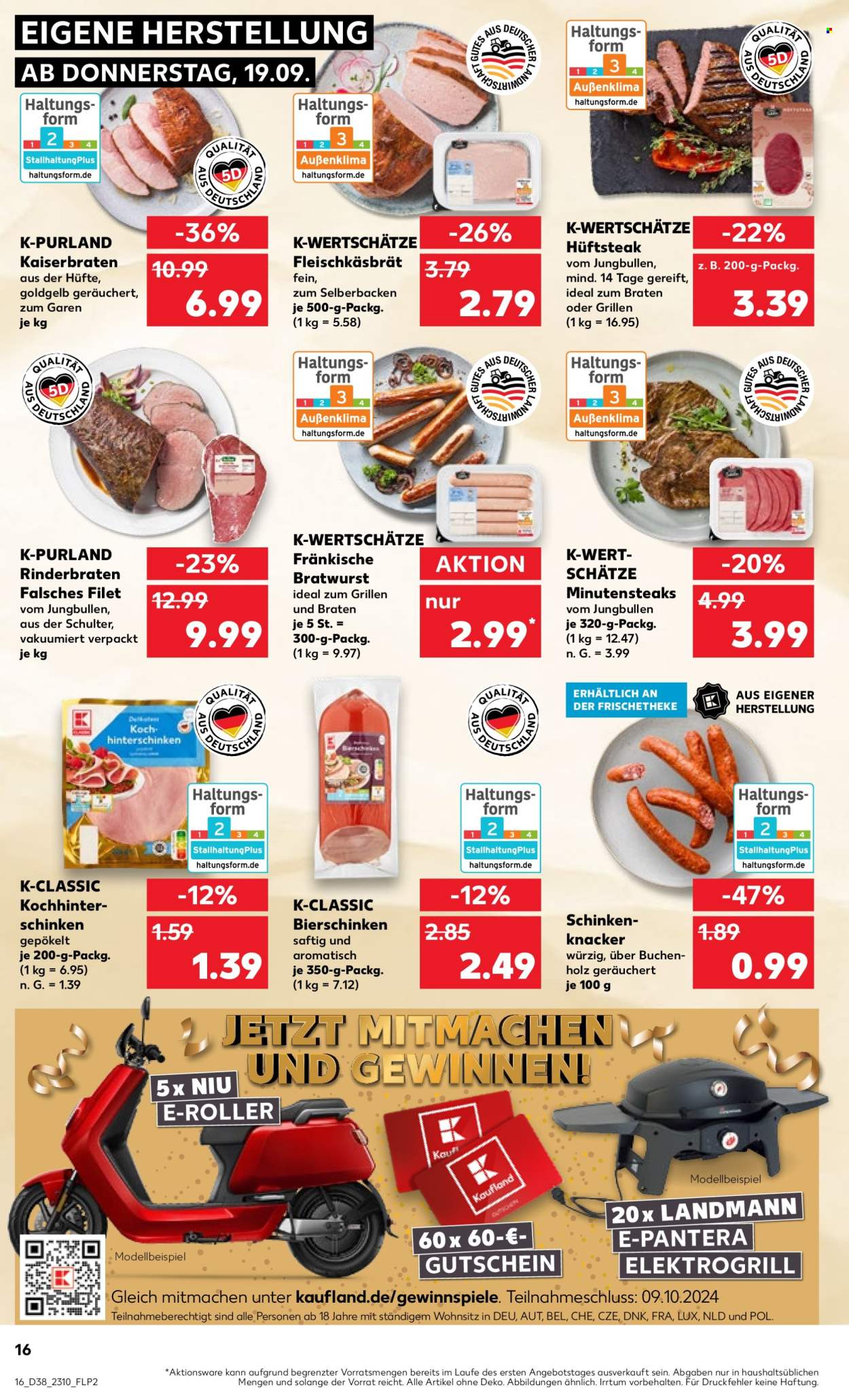 Prospekte Kaufland - 19.09.2024 - 25.09.2024. Seite 16