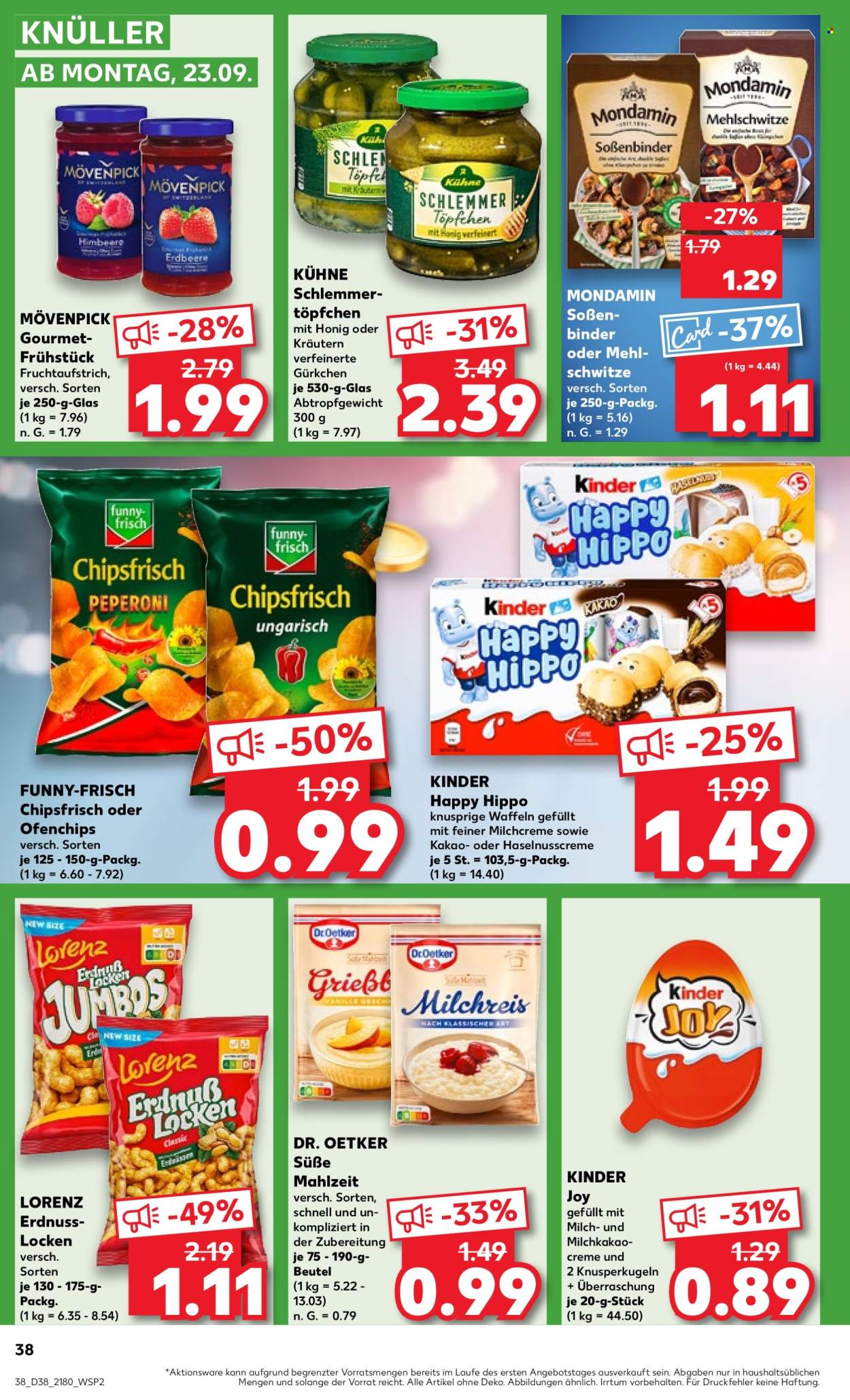 Prospekte Kaufland - 19.09.2024 - 25.09.2024. Seite 38