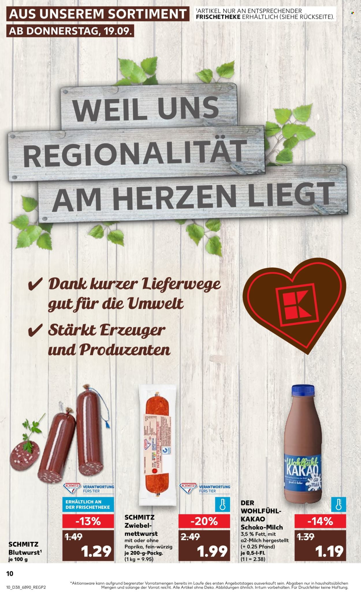 Prospekte Kaufland - 19.09.2024 - 25.09.2024. Seite 10