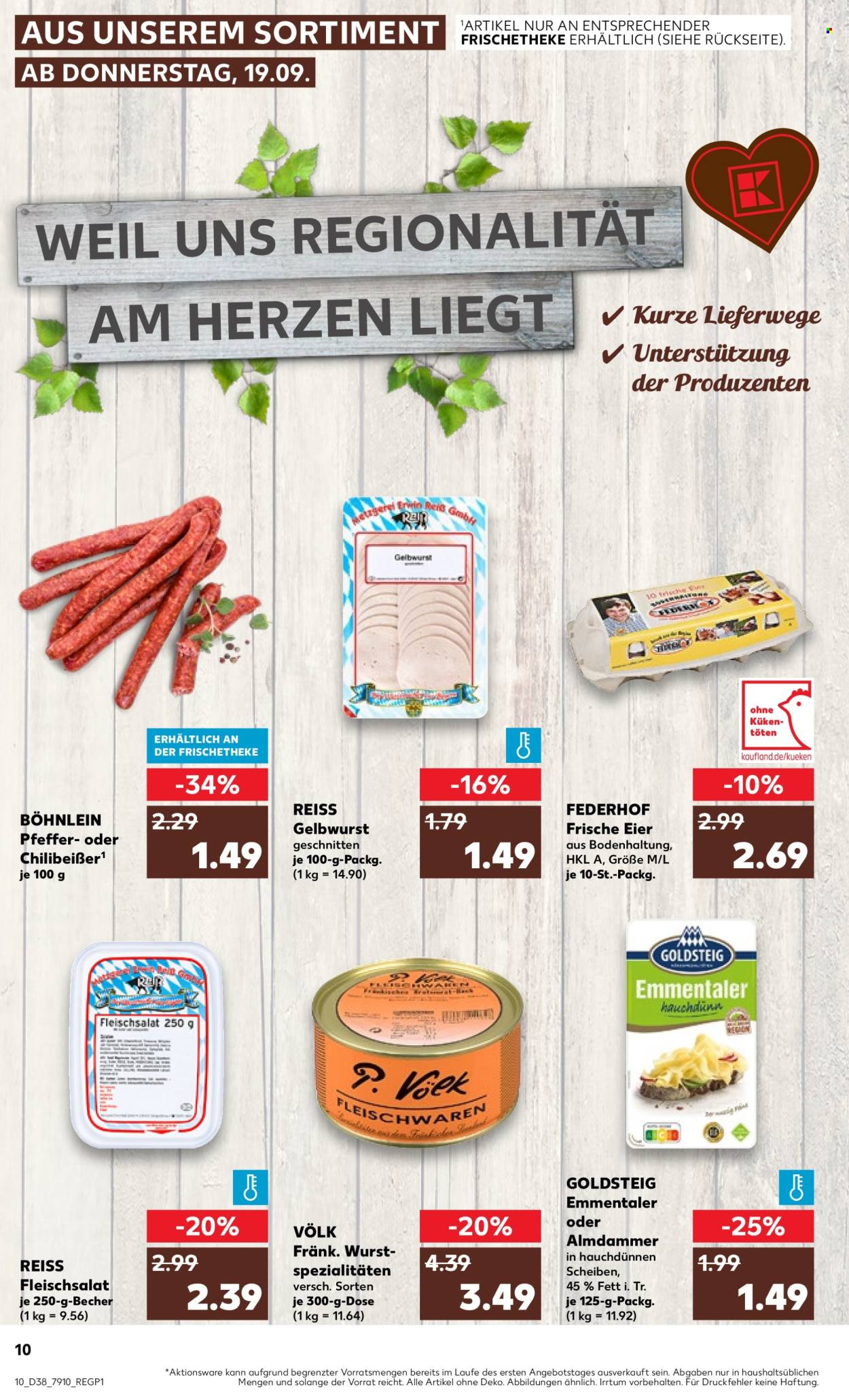 Prospekte Kaufland - 19.09.2024 - 25.09.2024. Seite 10