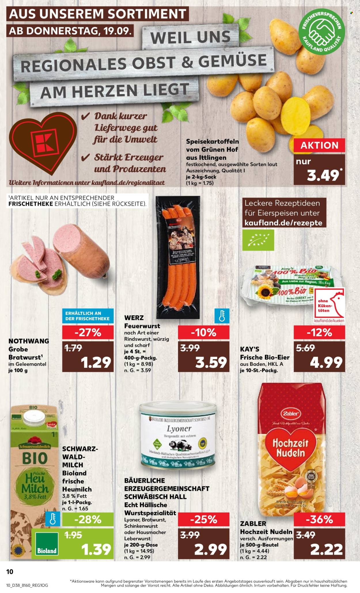 Prospekte Kaufland - 19.09.2024 - 25.09.2024. Seite 10