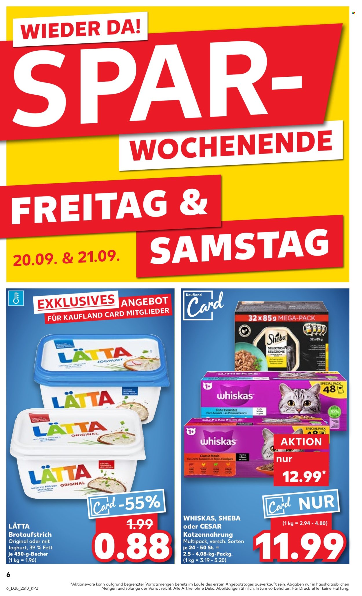 Prospekte Kaufland - 19.09.2024 - 25.09.2024. Seite 6