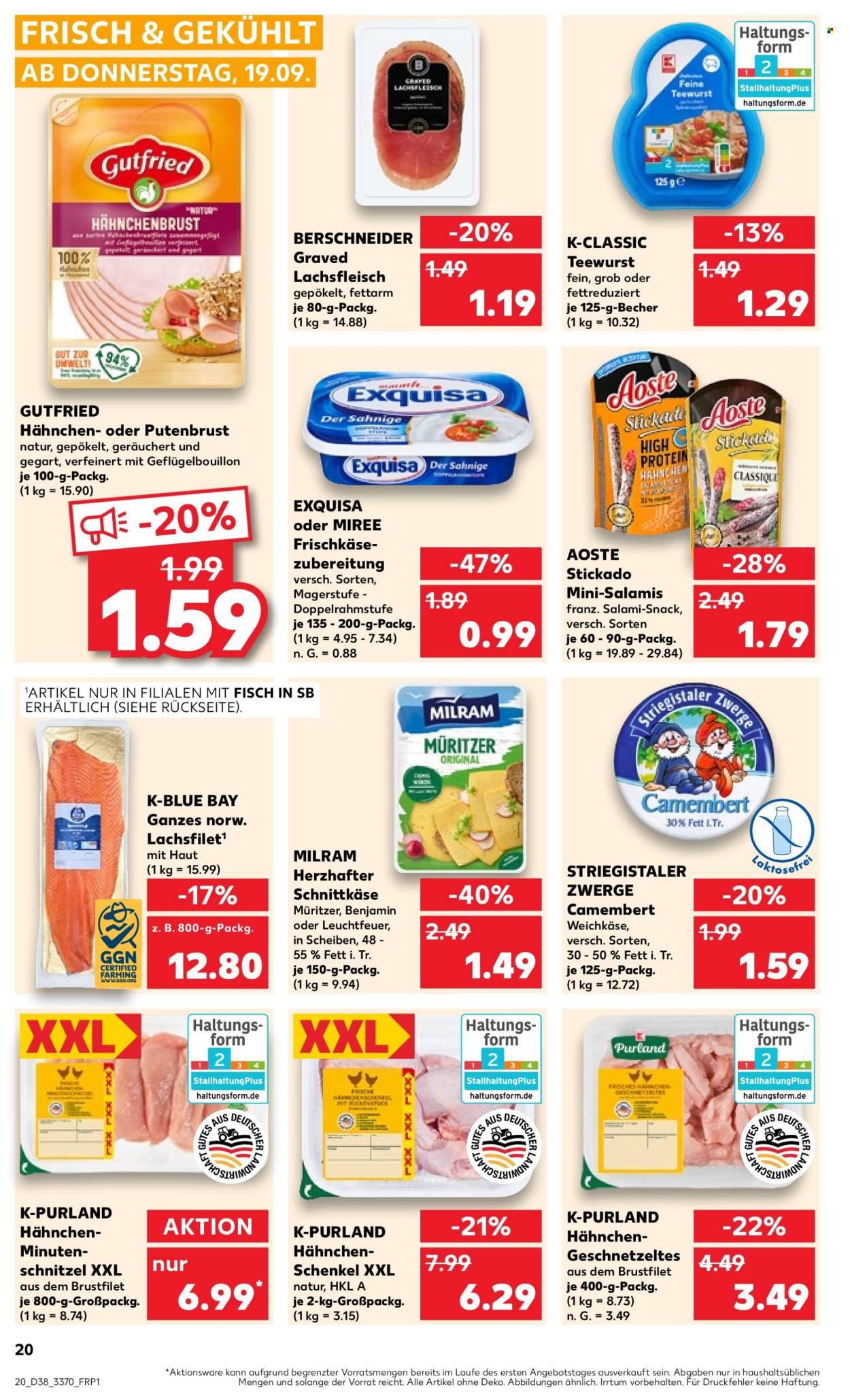 Prospekte Kaufland - 19.09.2024 - 25.09.2024. Seite 20