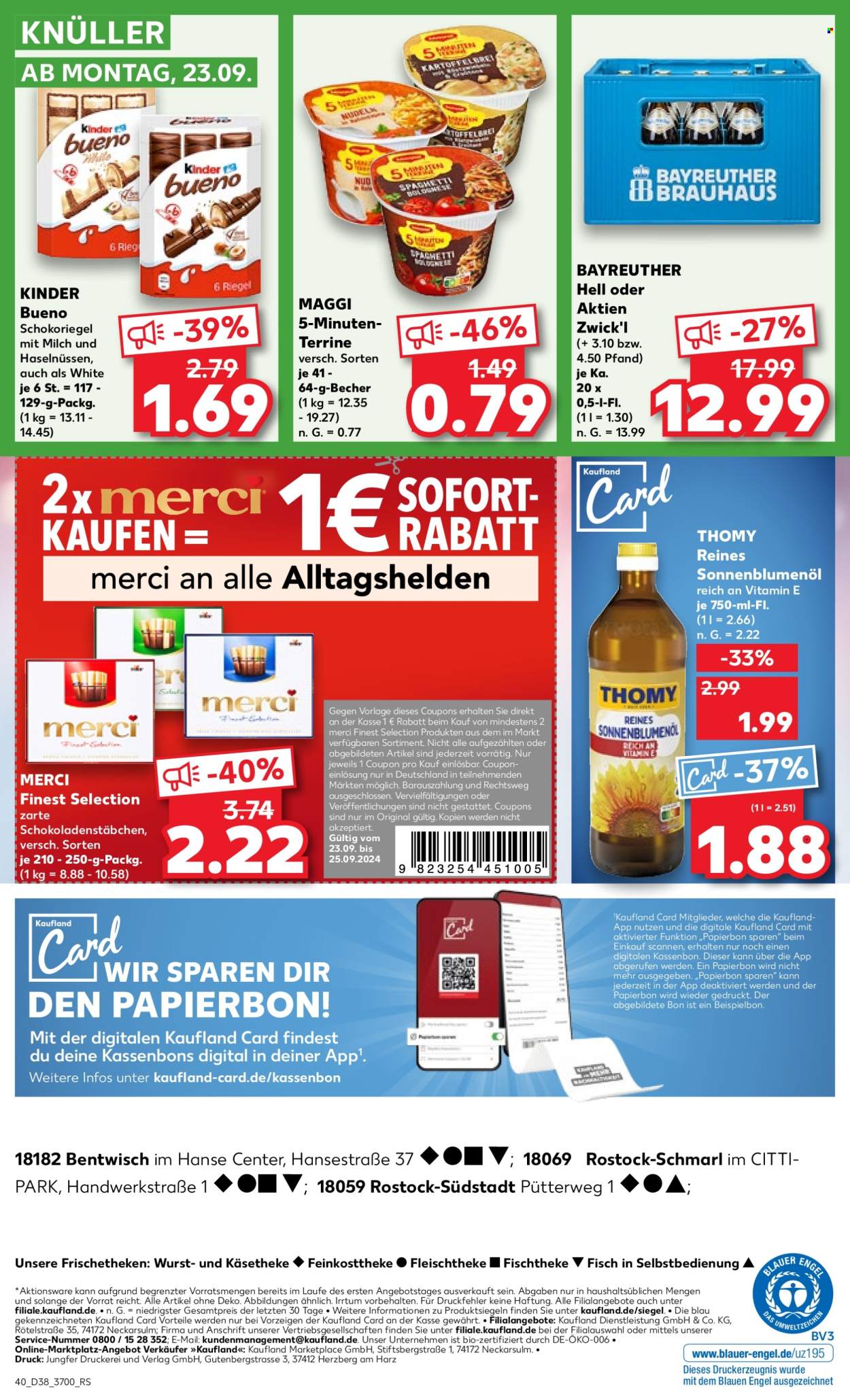 Prospekte Kaufland - 19.09.2024 - 25.09.2024. Seite 40