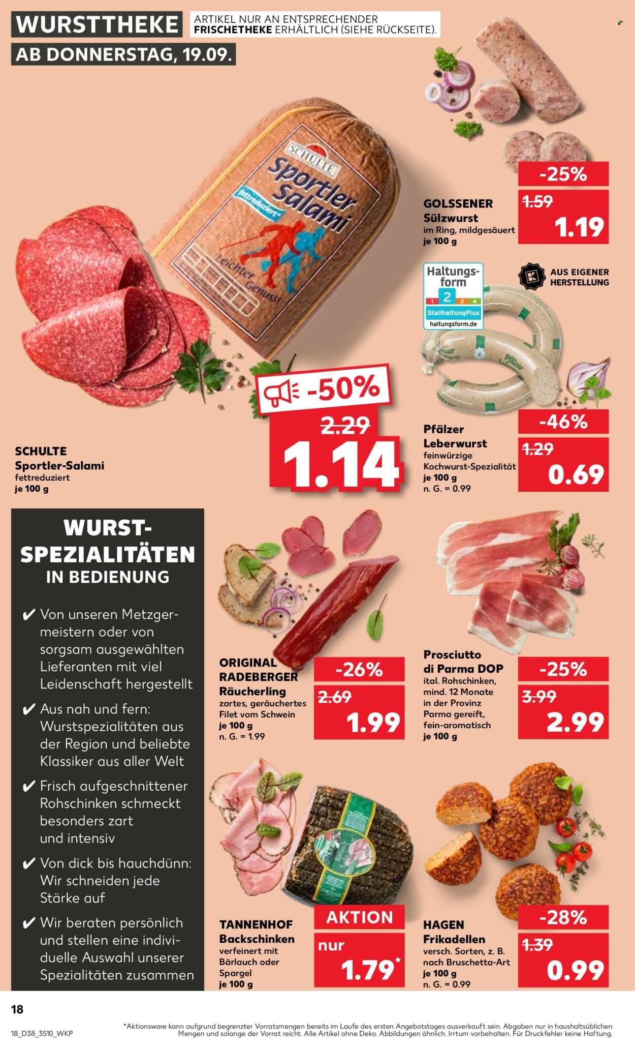 Prospekte Kaufland - 19.09.2024 - 25.09.2024. Seite 18