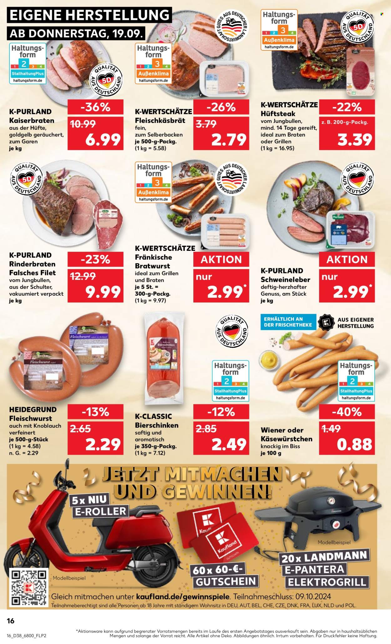 Prospekte Kaufland - 19.09.2024 - 25.09.2024. Seite 16