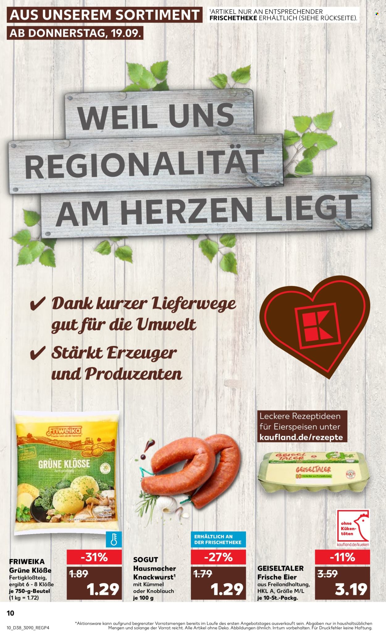 Prospekte Kaufland - 19.09.2024 - 25.09.2024. Seite 10