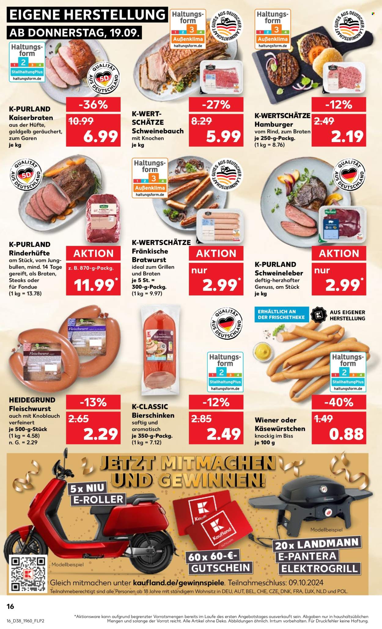 Prospekte Kaufland - 19.09.2024 - 25.09.2024. Seite 16