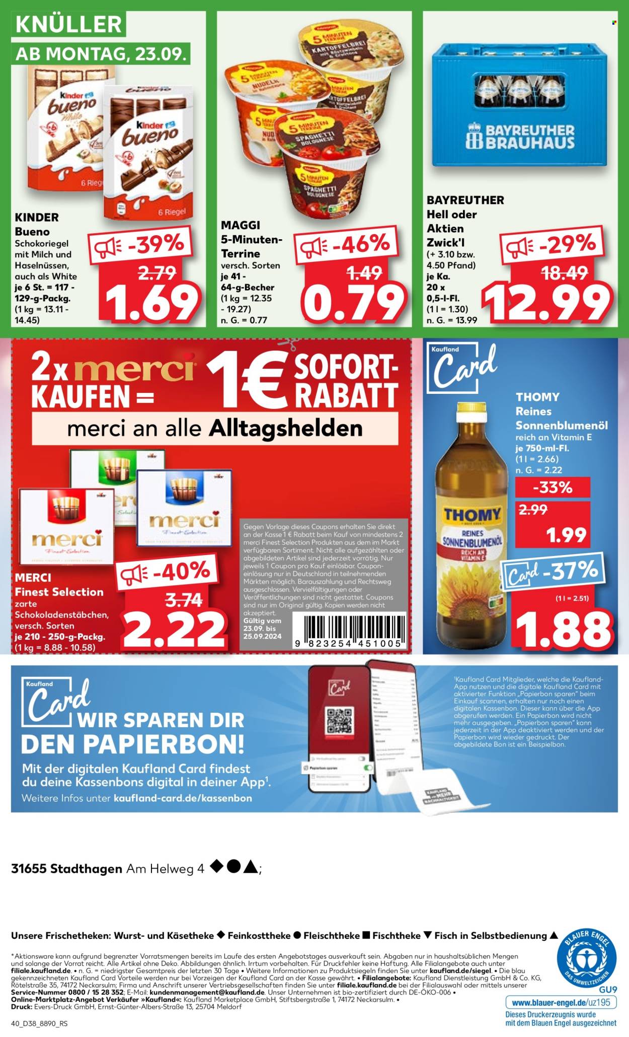 Prospekte Kaufland - 19.09.2024 - 25.09.2024. Seite 40