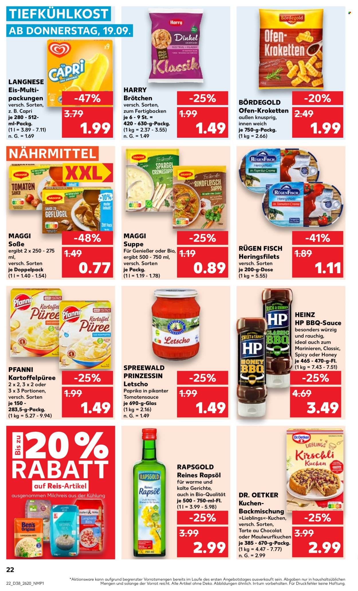 Prospekte Kaufland - 19.09.2024 - 25.09.2024. Seite 22