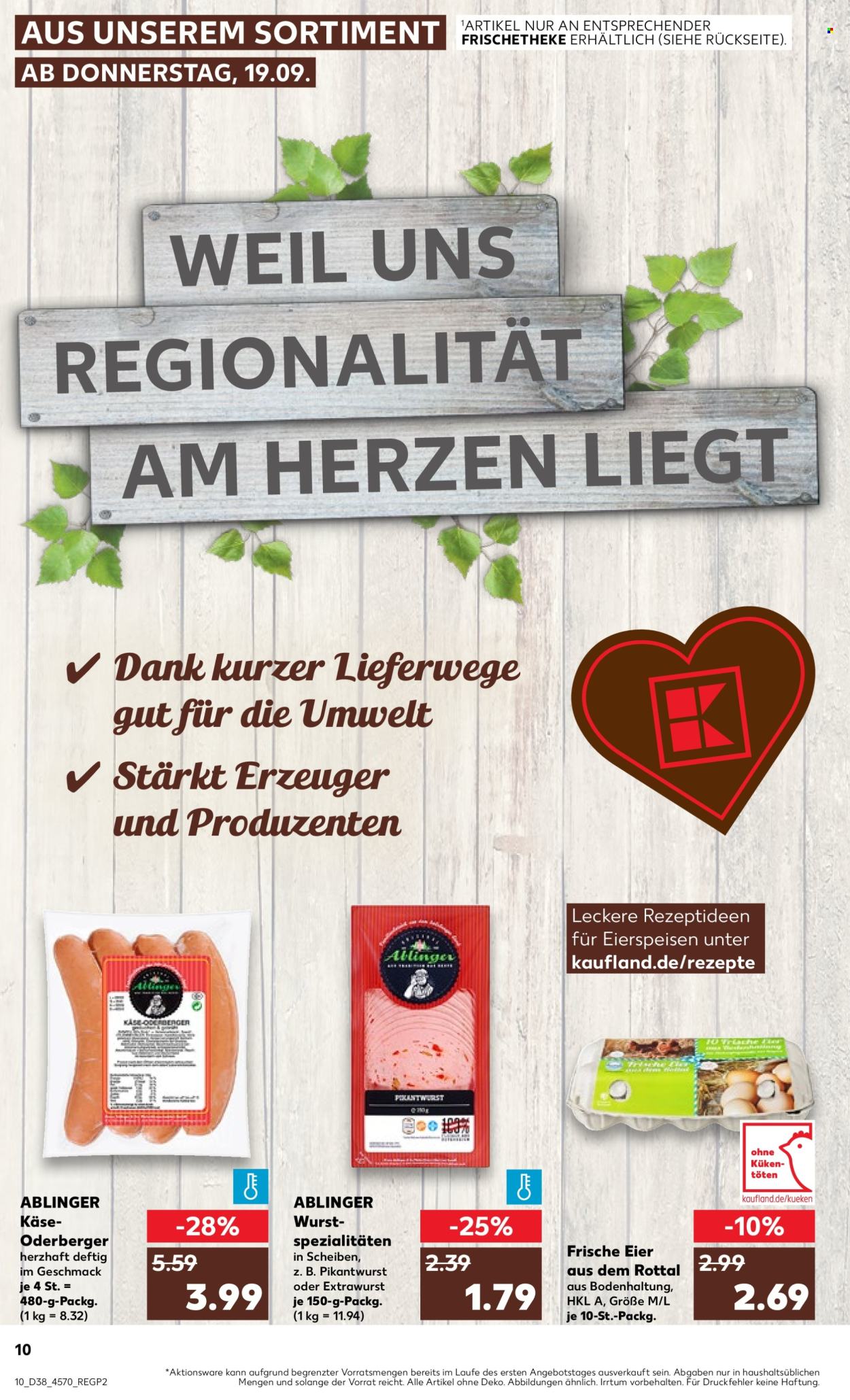 Prospekte Kaufland - 19.09.2024 - 25.09.2024. Seite 10