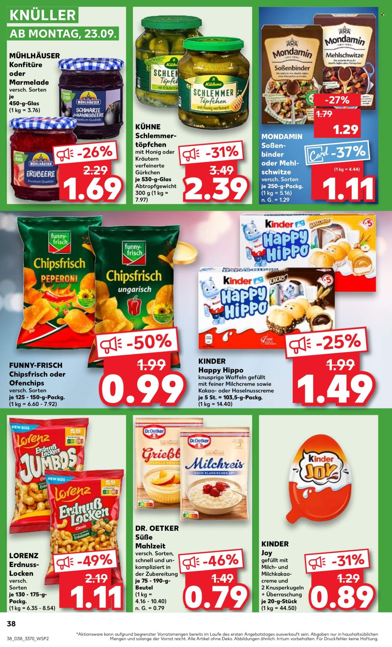 Prospekte Kaufland - 19.09.2024 - 25.09.2024. Seite 38