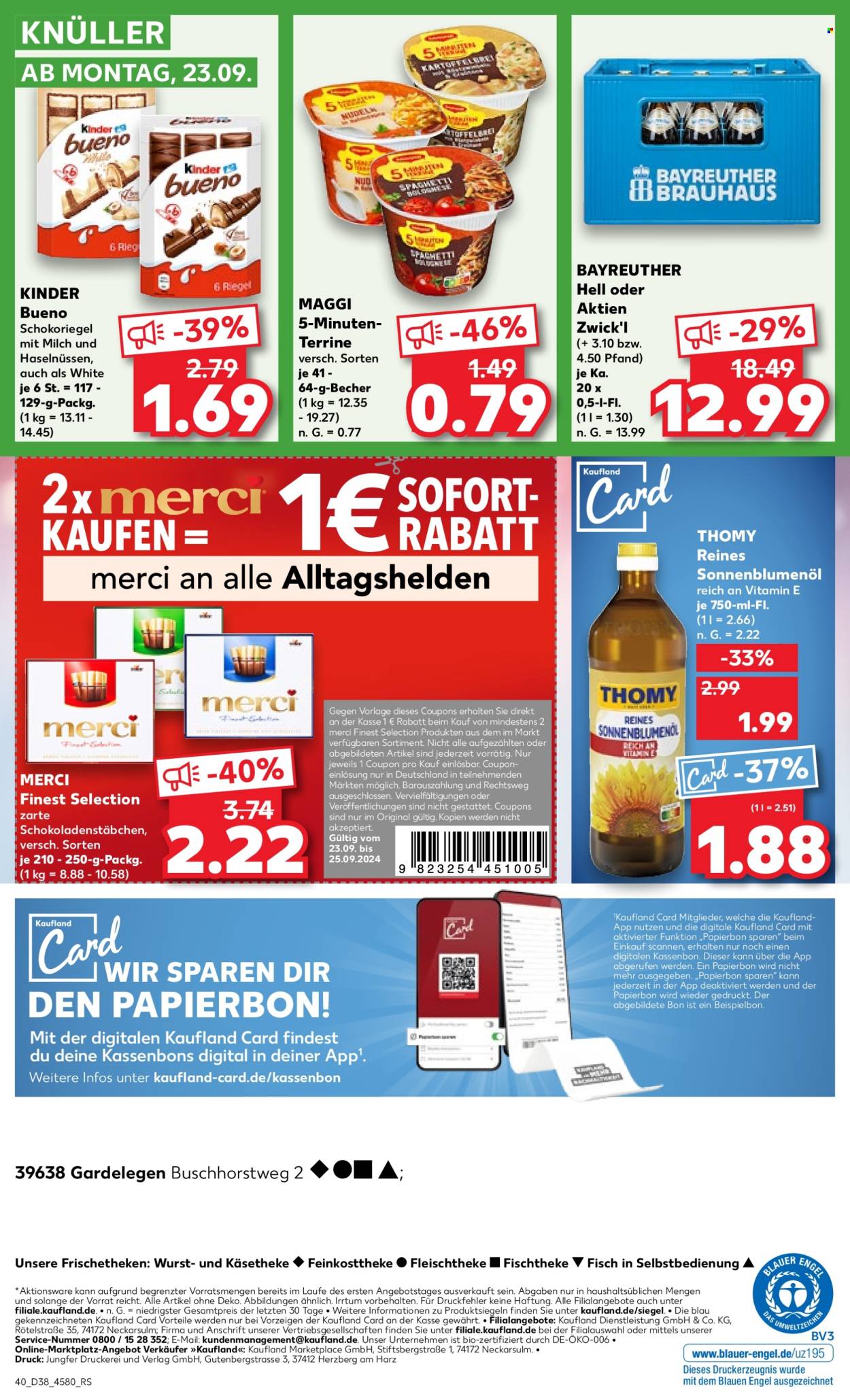 Prospekte Kaufland - 19.09.2024 - 25.09.2024. Seite 40