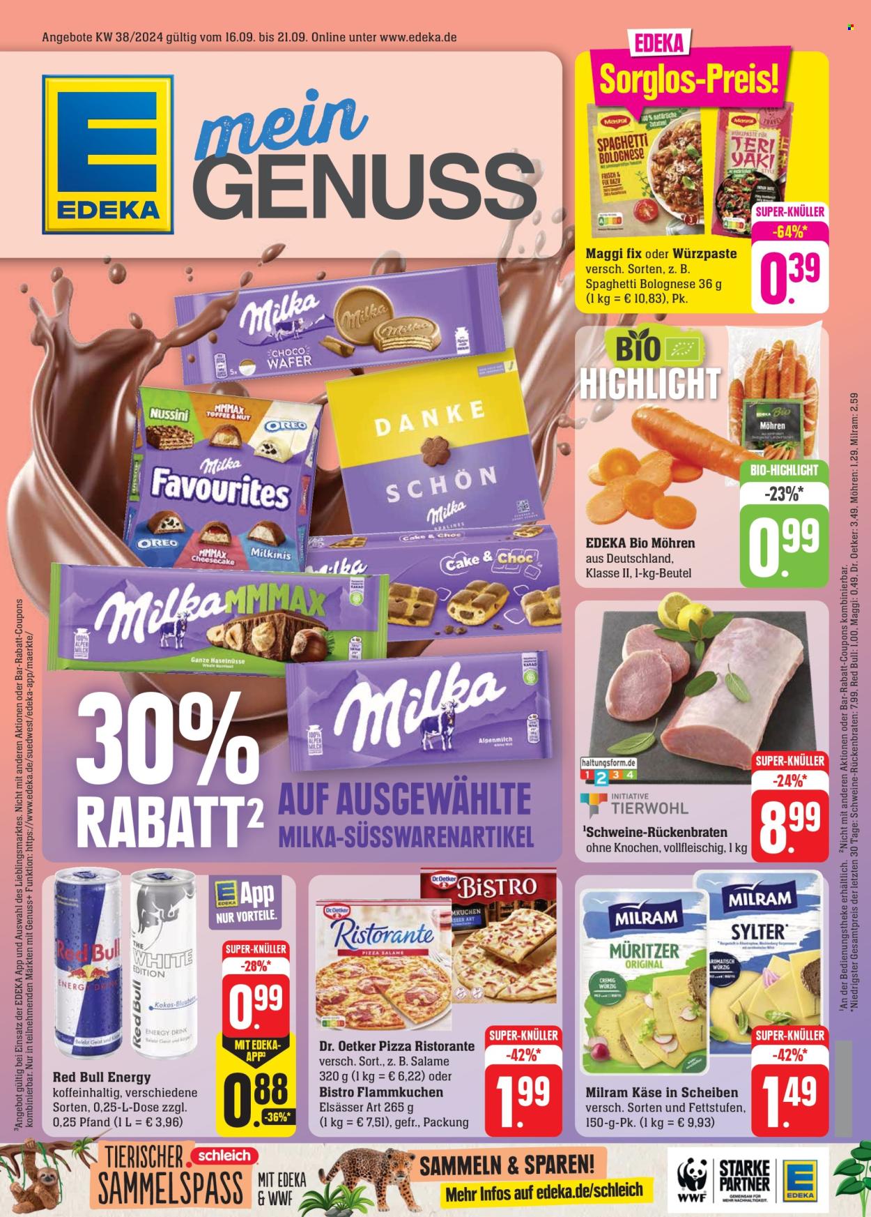 Prospekte Edeka - 16.09.2024 - 21.09.2024. Seite 1