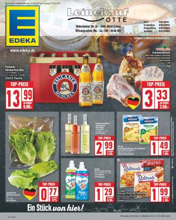 Prospekte Edeka - 16.09.2024 - 21.09.2024.