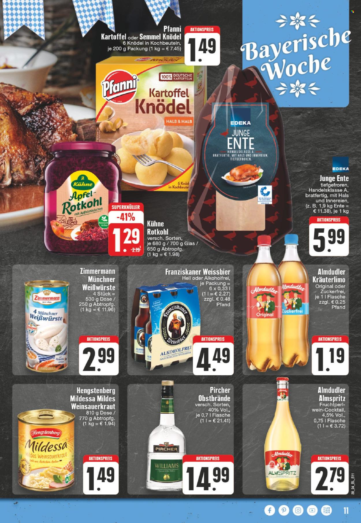 Prospekte Edeka - 16.09.2024 - 21.09.2024. Seite 11