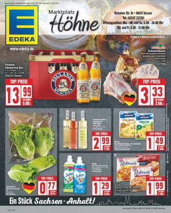 Prospekte Edeka - 16.09.2024 - 21.09.2024.