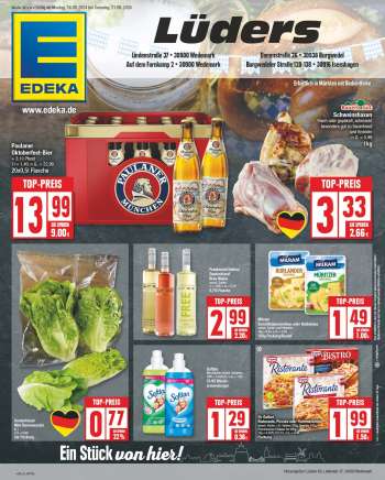 Prospekte Edeka - 16.09.2024 - 21.09.2024.