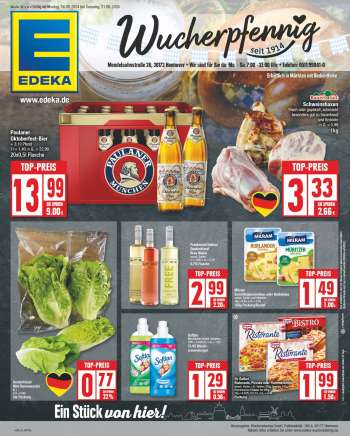 Prospekte Edeka - 16.09.2024 - 21.09.2024.