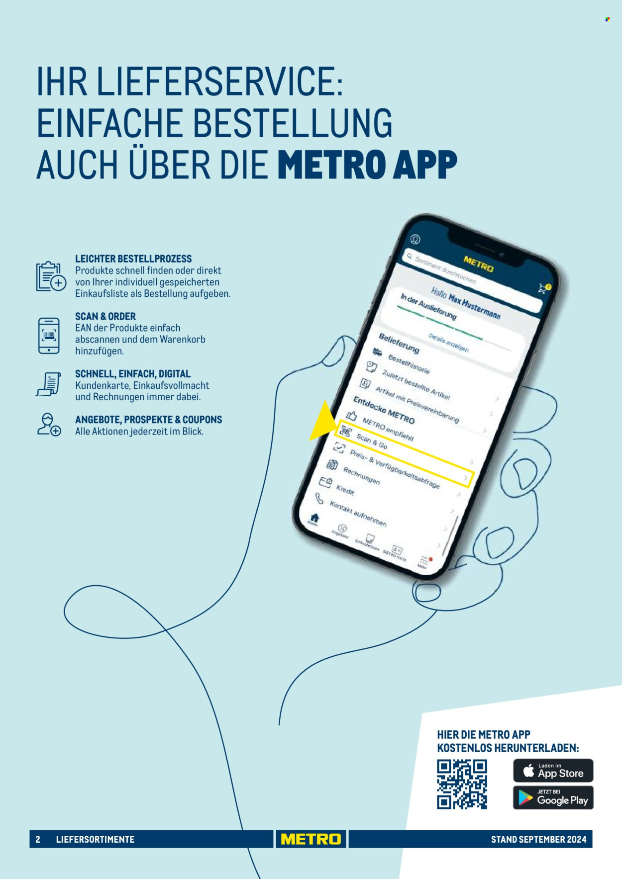 Metro Prospekte . Seite 2