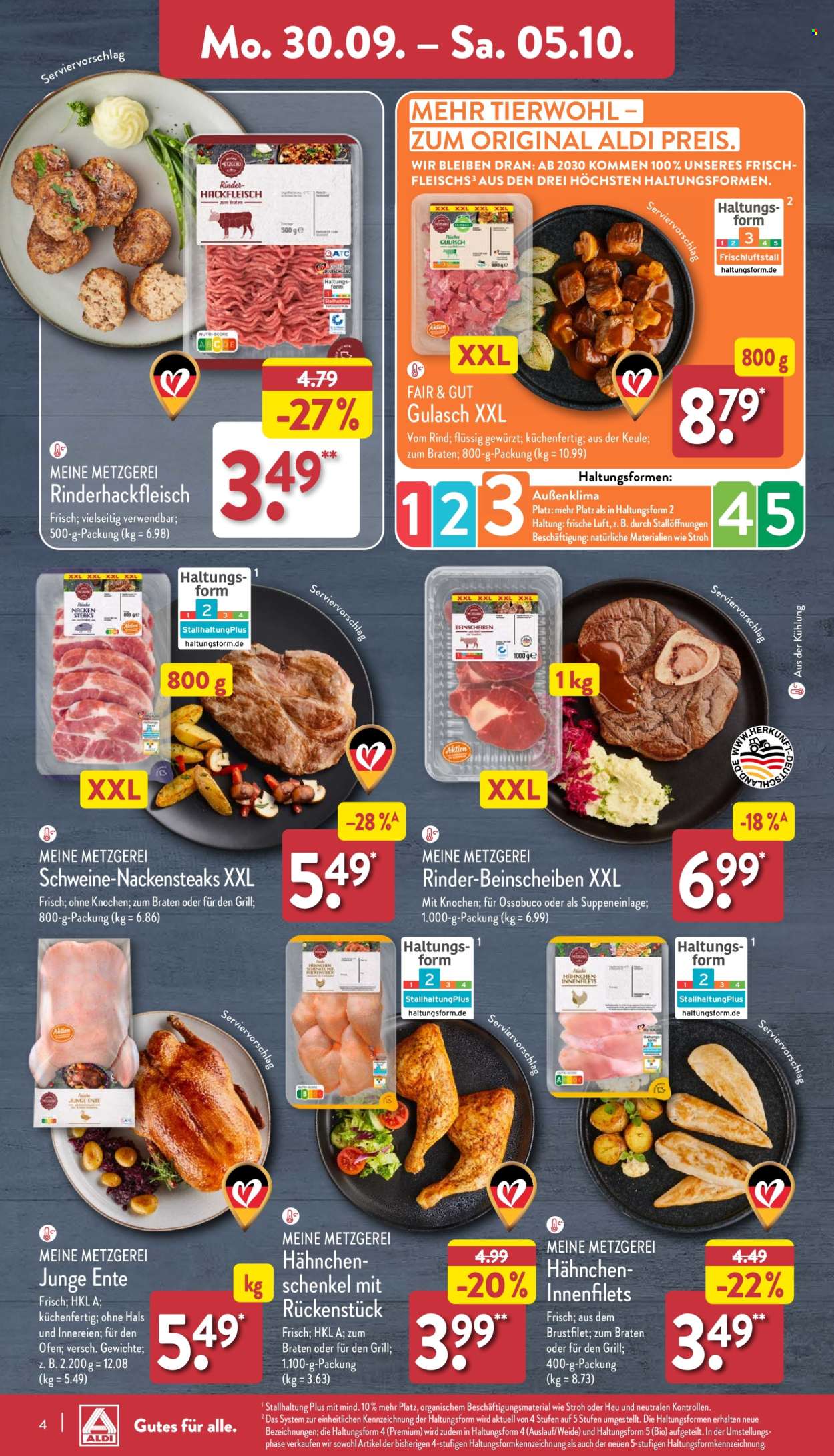 Prospekte ALDI Nord - 30.09.2024 - 5.10.2024. Seite 4