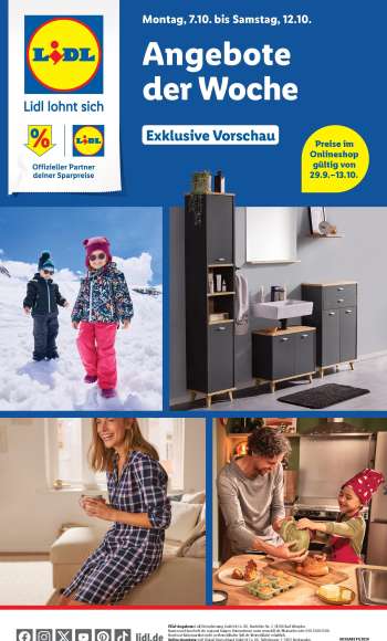 Prospekte Lidl - 7.10.2024 - 12.10.2024.