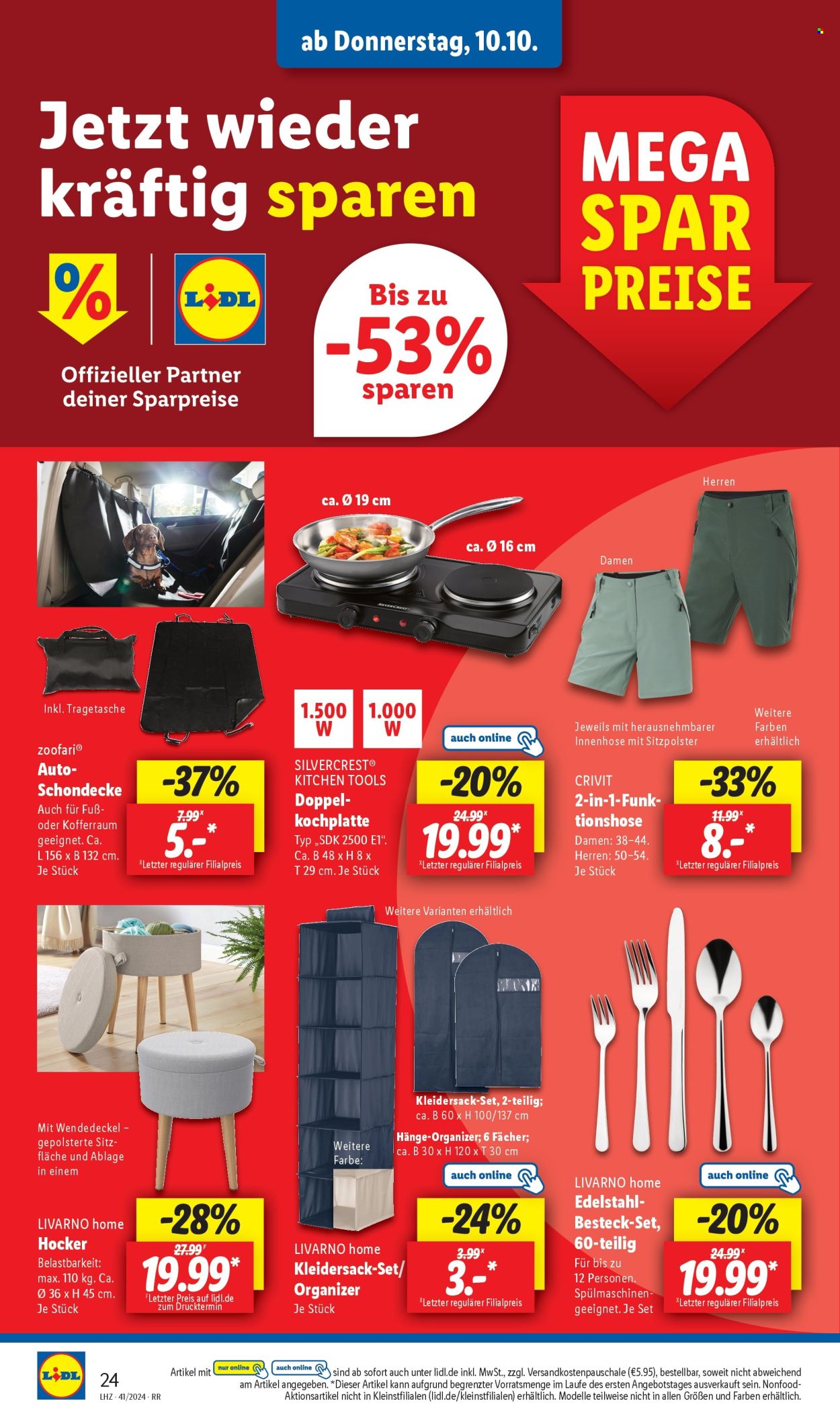 Prospekte Lidl - 7.10.2024 - 12.10.2024. Seite 10