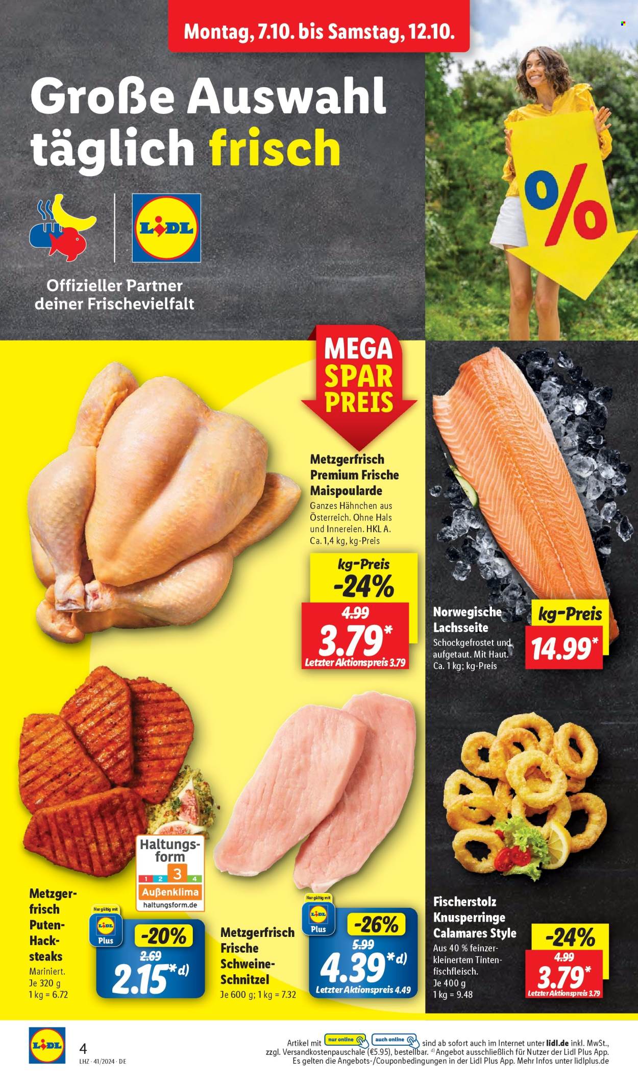 Prospekte Lidl - 7.10.2024 - 12.10.2024. Seite 4