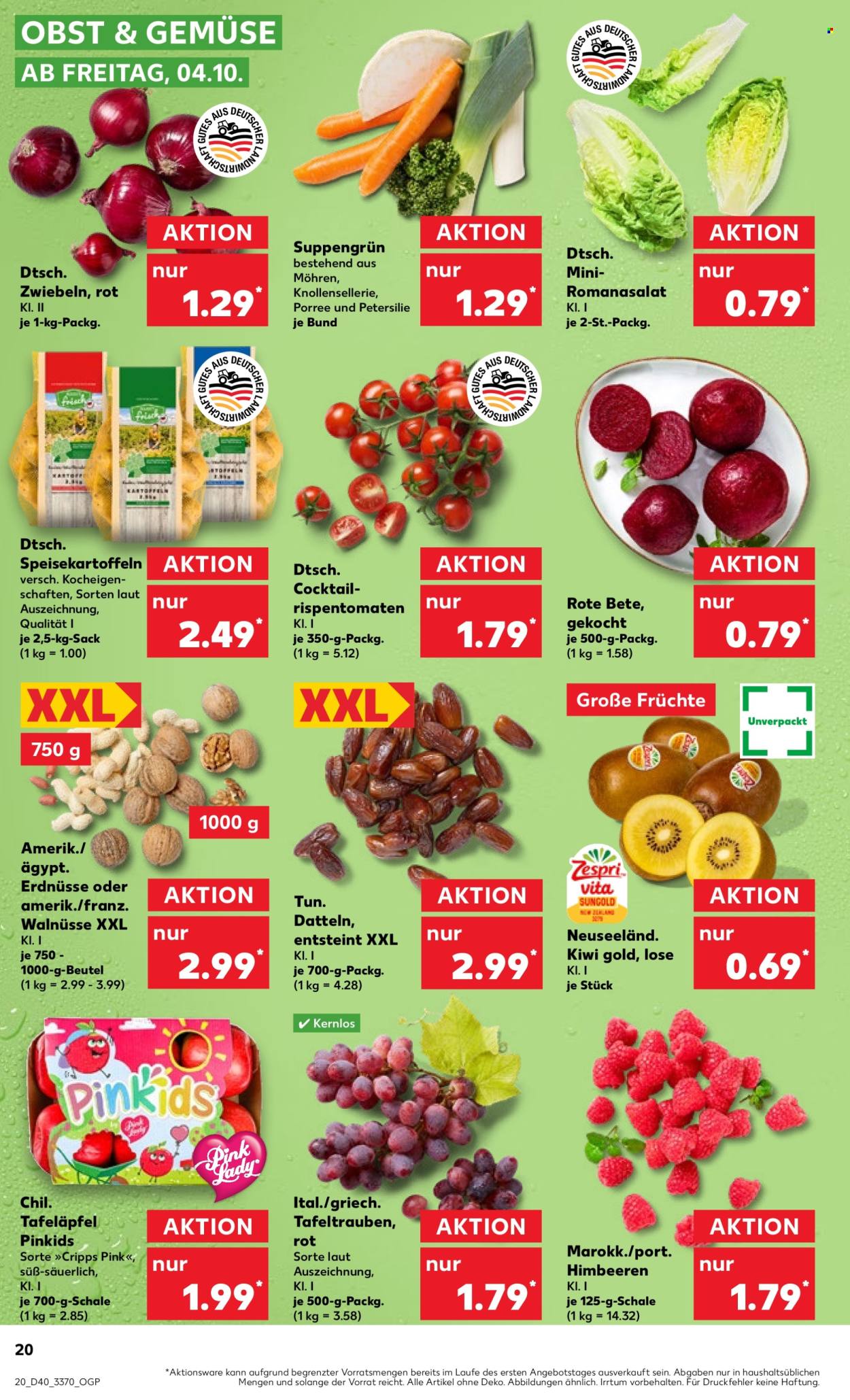 Prospekte Kaufland - 4.10.2024 - 9.10.2024. Seite 20