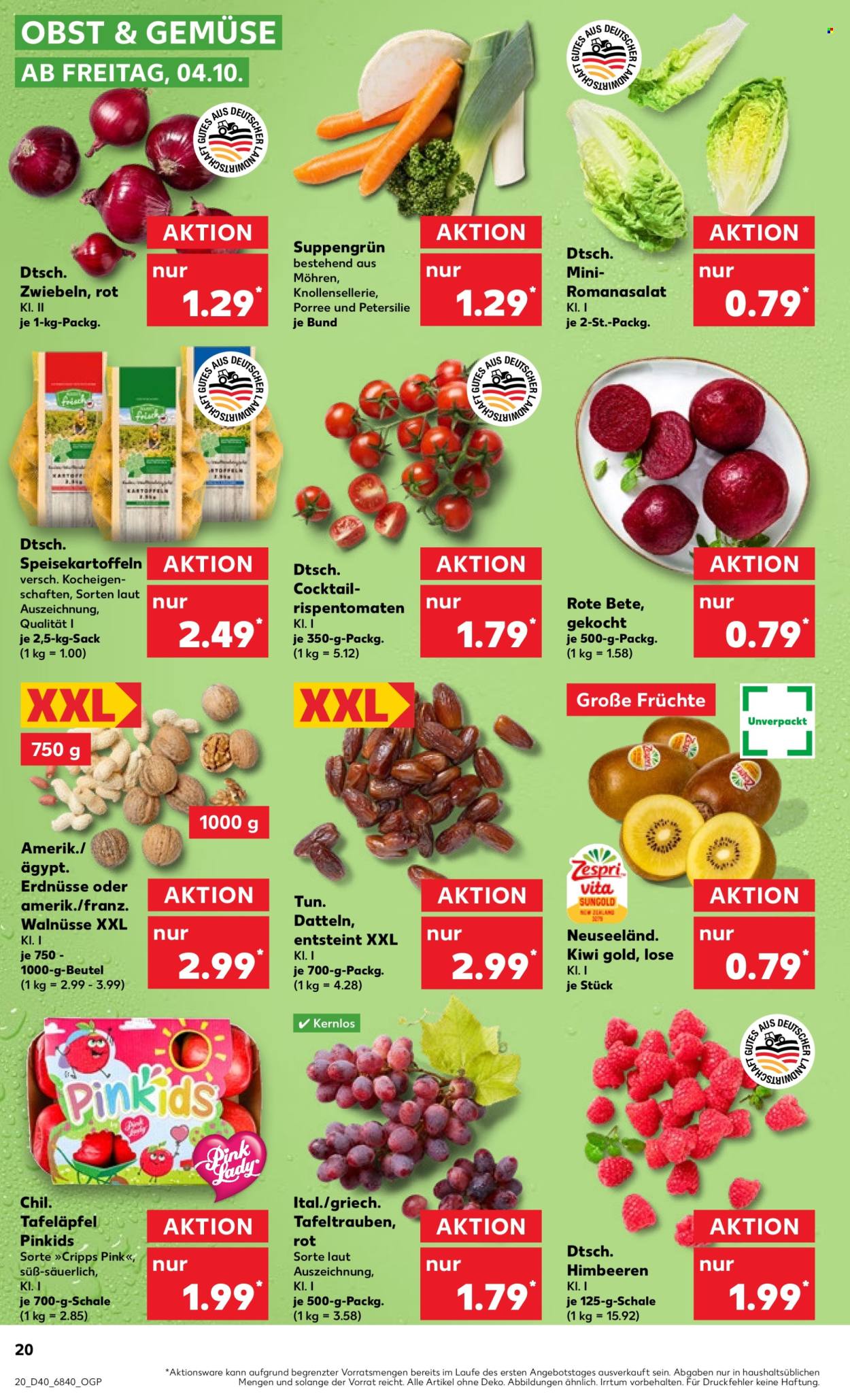 Prospekte Kaufland - 4.10.2024 - 9.10.2024. Seite 20