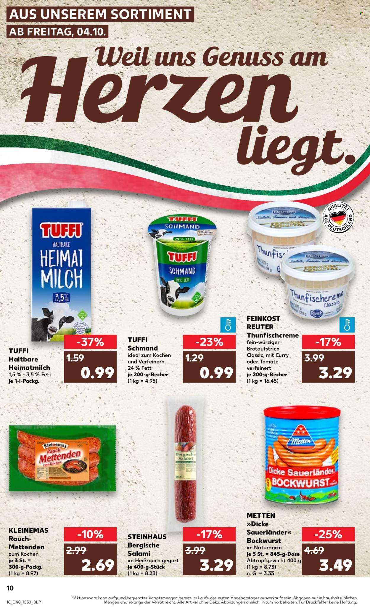 Prospekte Kaufland - 4.10.2024 - 9.10.2024. Seite 10