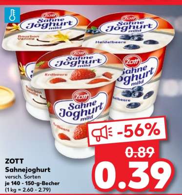 ZOTT Sahnejoghurt