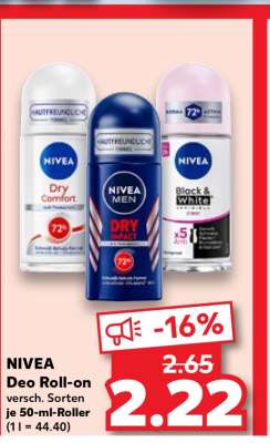 NIVEA Deo Roll-on