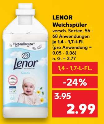 Lenor Weichspüler