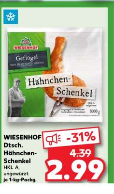 WIESENHOF Dtsch. Hähnchen-Schenkel