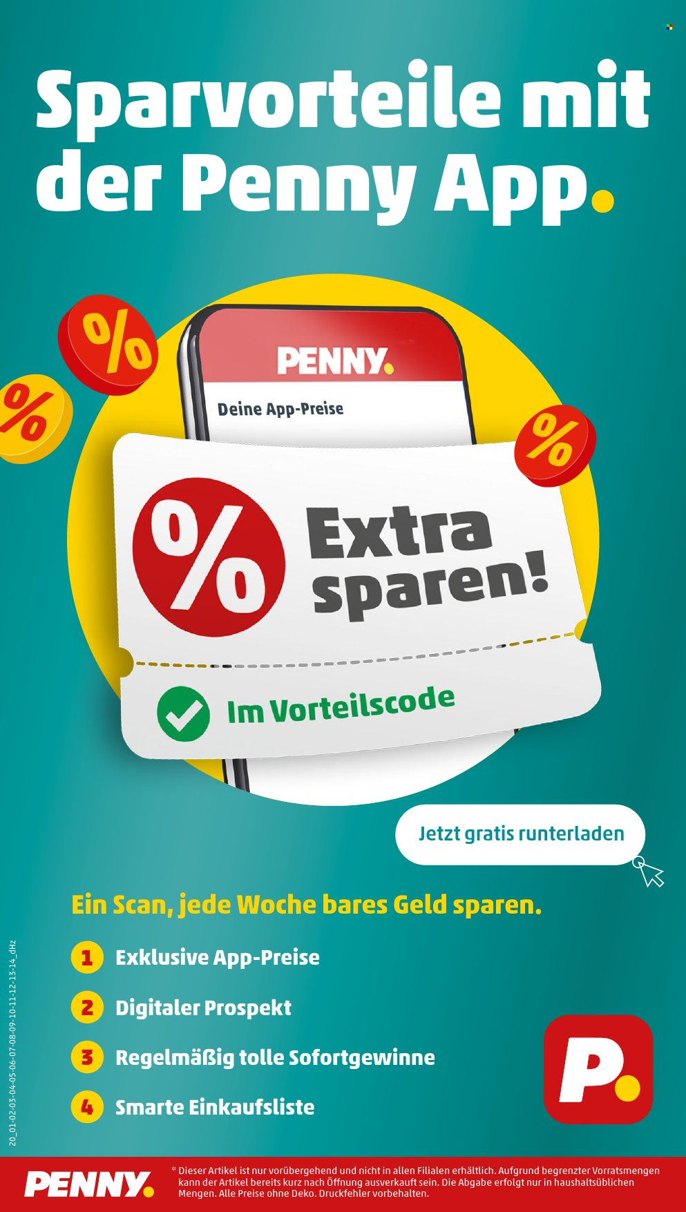 Prospekte Penny - 7.10.2024 - 12.10.2024. Seite 20