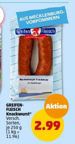 GREIFEN-FLEISCH Knackwurst